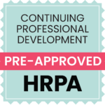 Continuing professional development Pre-approved HRPA
