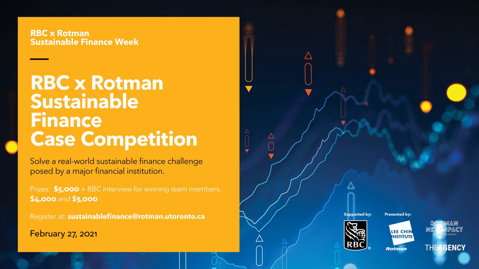 RBC x Rotman Sustainable Finance Competition Rotman Net Impact